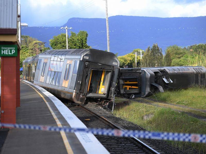 A man has been charged over last week's train derailment in the NSW Illawarra.