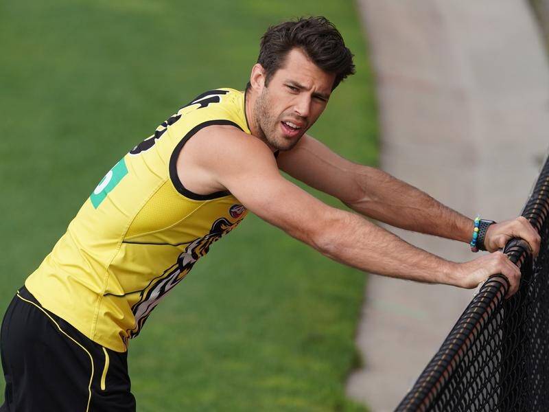 Richmond's Alex Rance has not played this AFL season since suffering a knee injury in round one.