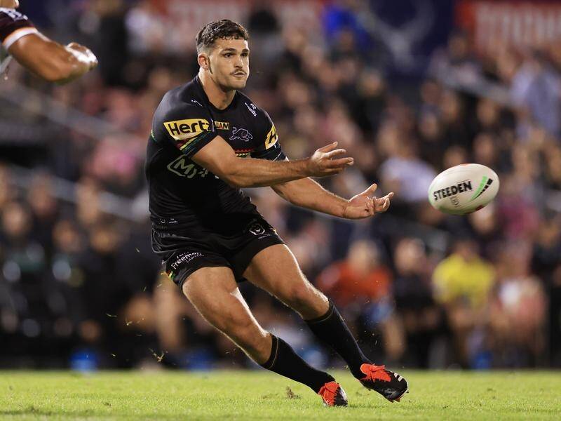 The 'silver lining' of Nathan Cleary's hamstring trouble is the chance to recover from other niggles (Mark Evans/AAP PHOTOS)