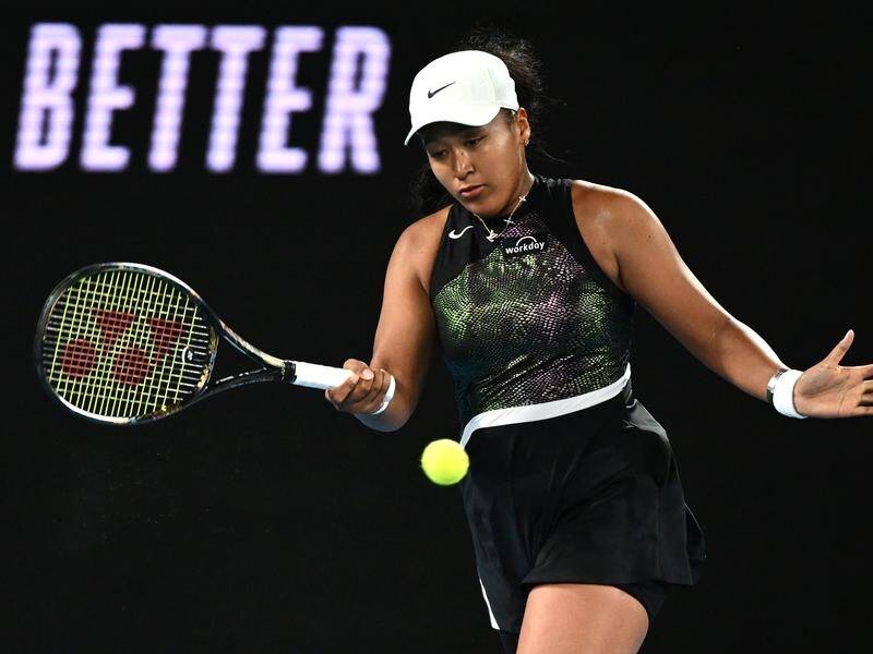 Two-time champion Naomi Osaka has made an early exit from the Australian Open. (Joel Carrett/AAP PHOTOS)