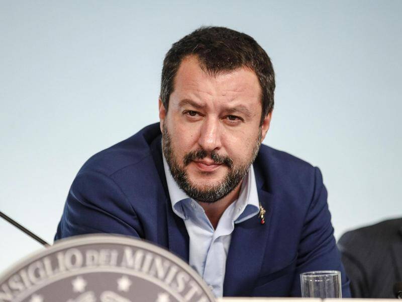 Italy's Deputy PM Matteo Salvini has rebuked France President Emmanuel Macron on social media.