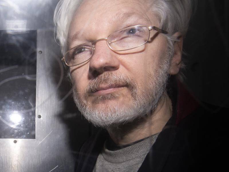 WikiLeaks founder Julian Assange appeared in a UK court via video link ahead of his trial.