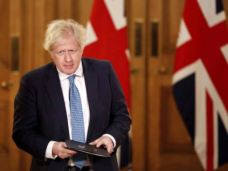 UK PM Boris Johnson says some of the US president's recent behaviour was "completely wrong".
