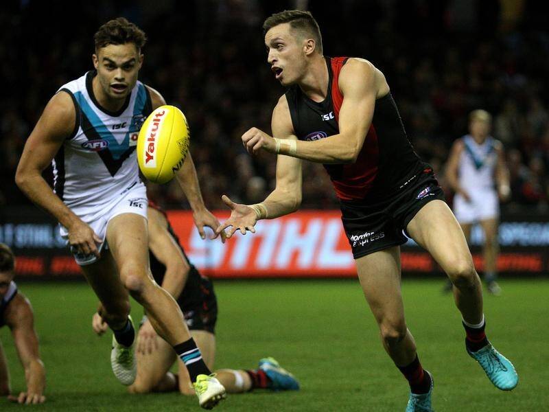 Injury has ruled Essendon's Orazio Fantasia out of their Anzac Day game with Collingwood.