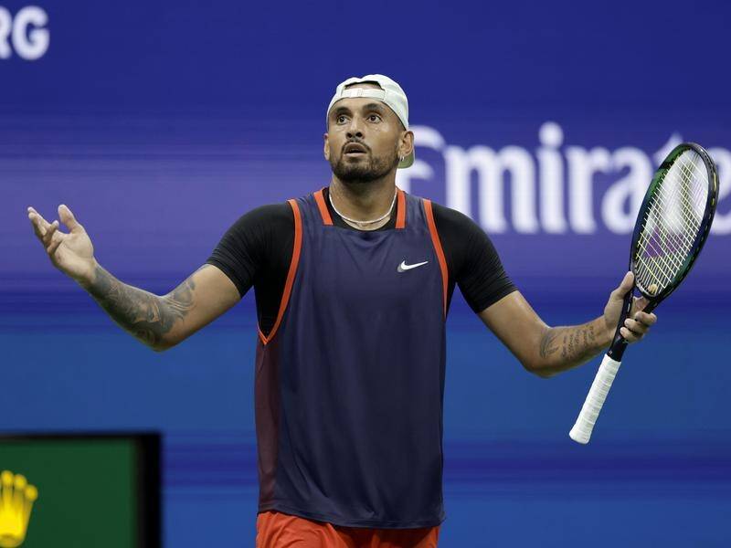 Nick Kyrgios could be forgiven questioning the rankings as he must win the US Open to be top ten. (AP PHOTO)