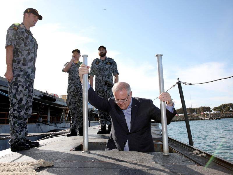 PM Scott Morrison will soon decide where work on six Collins class submarines will be conducted.