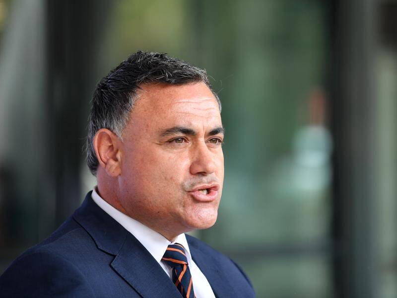 Acting NSW Premier John Barilaro has suggested regional folk rethink attending the SCG Test.