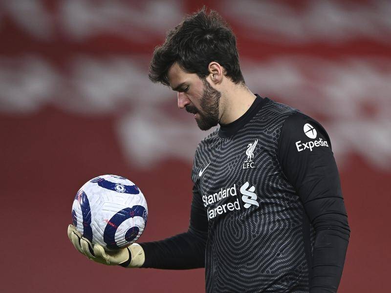 Liverpool goalkeeper Alisson has received messages of support after his father died back in Brazil.