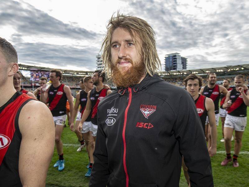 Essendon's Dyson Heppell (pic) is fit to face West Coast after recovering from concussion.