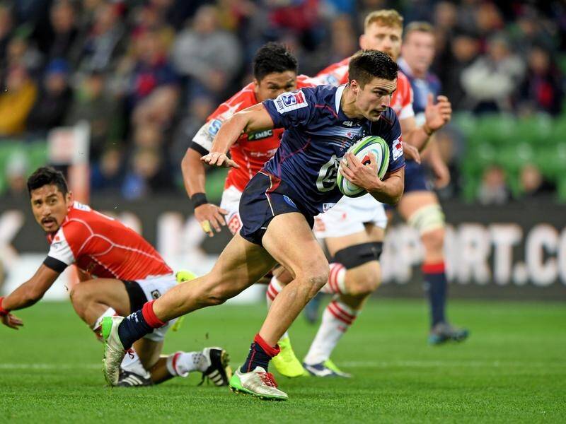 Rebels' Jack Maddocks scored two tries against the Sunwolves to take his season tally to eight.
