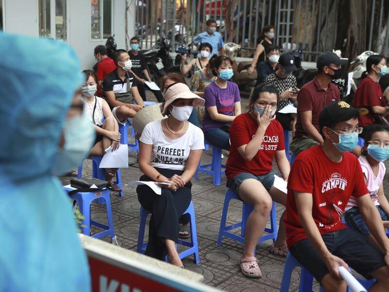 Authorities say they will test the entire city of Danang for coronavirus.