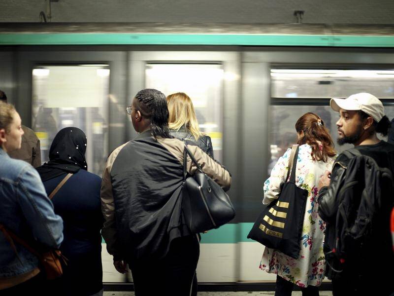 Paris commuters have faced long waits and traffic chaos amid the biggest metro strike in 12 years.