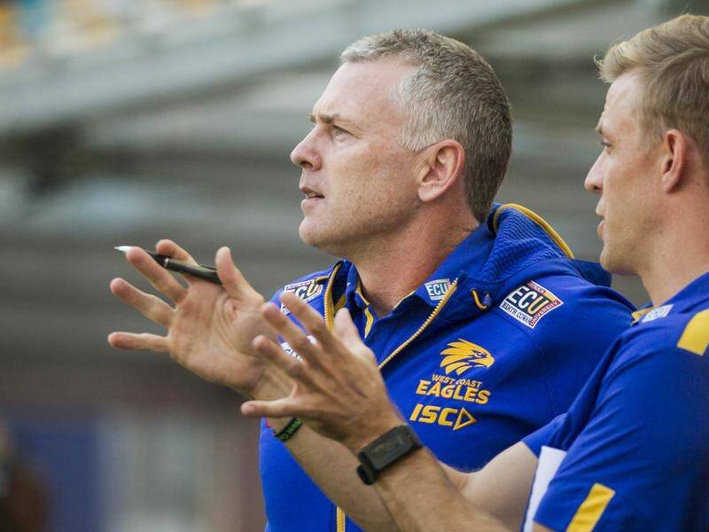 West Coach coach Adam Simpson is confident the Eagles are well placed to beat bogey side Hawthorn.