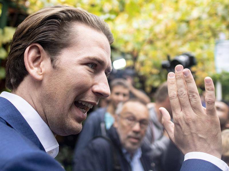 Sebastian Kurz, leader of the conservative Austrian People's Party, is hoping to be re-elected.