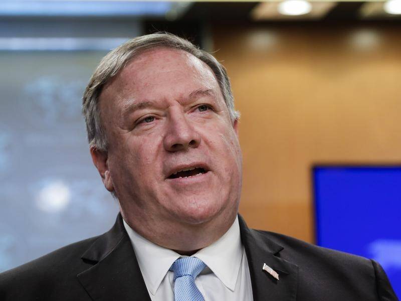 US Secretary of State Mike Pompeo has attacked China's treatment of Australia, Hong Kong and Tibet.