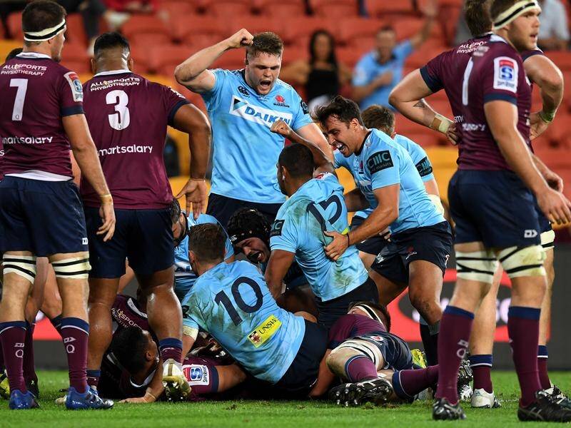 The NSW Waratahs are within three points of top spot in the Super Rugby Australian conference.