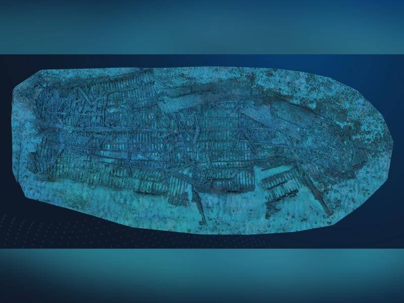 An underwater drone helped plot a 3D model map of a shipwreck discovered off the coast of WA. (HANDOUT/HYDRUS)