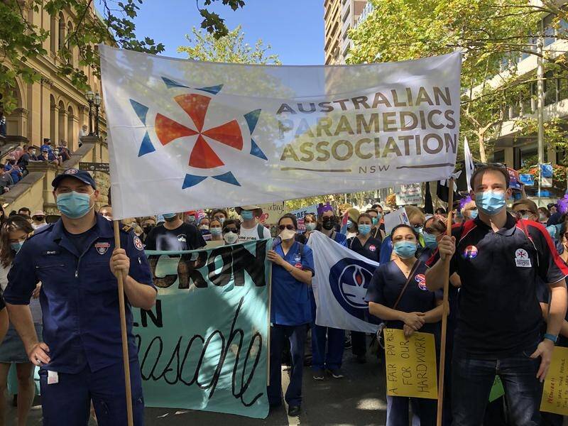 NSW paramedics are taking stronger industrial action in a bid to win better resources.