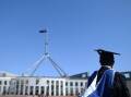 Nursing, teaching and child care will be among the targets for 20,000 government-funded uni places. (Lukas Coch/AAP PHOTOS)