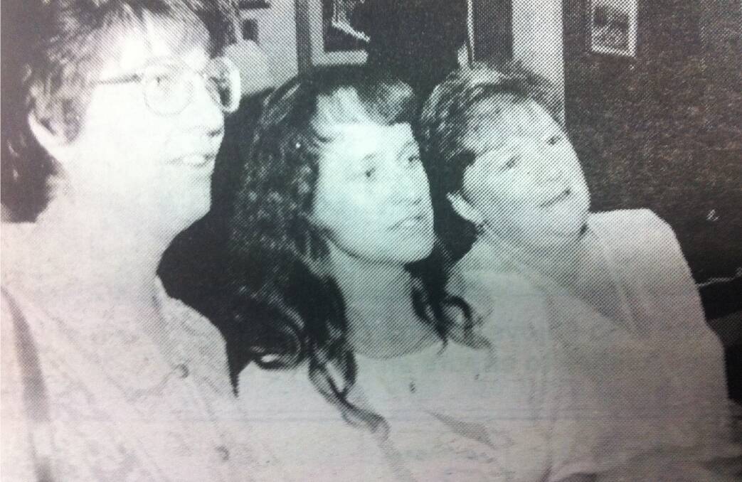 From the Western Advocate, December 1995. Vicki Clark, Sue Bradley, and Carolyn Williams.