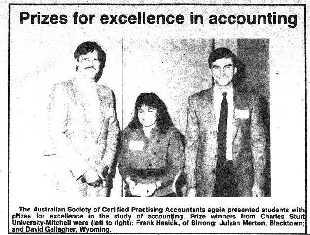 From the pages of the Western Advocate in January 1991.