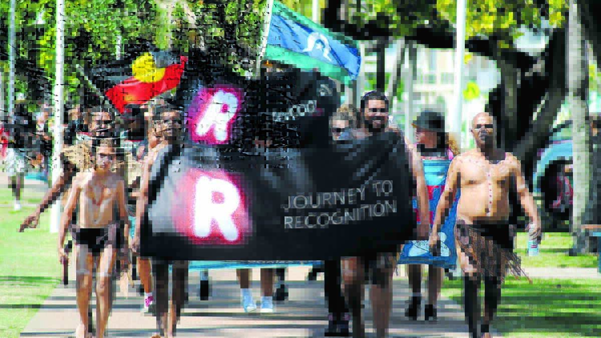 JOURNEY: The Journey to Recognition will hold a public forum in Peace Park from 11am to 2pm on Saturday. Photo: SUPPLIED