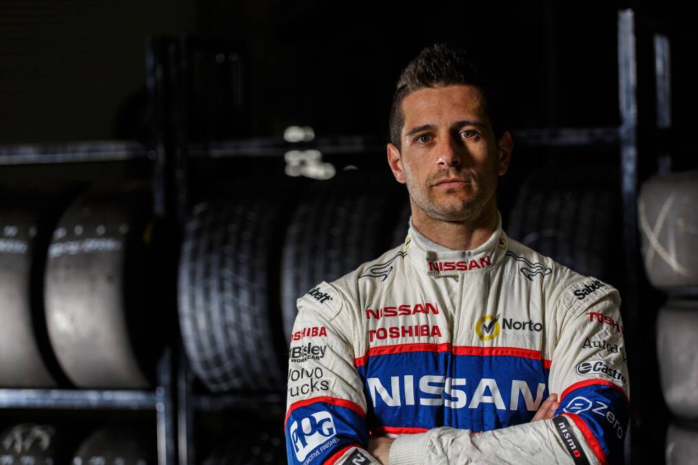 BACK FOR MORE: Michael Caruso has signed a new multi-year contract with Nissan Motorsport in a welcome boost before his Bathurst 1000 campaign. 	092414caruso