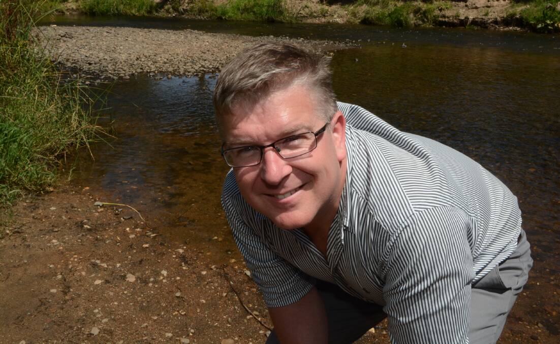SELL THE WATER: Councillor Michael Coote says that if the figures stack up, selling treated effluent to Regis Resources for their proposed McPhillamys Gold Project is a “no brainer”. Photo: PHILL MURRAY	 021616coote