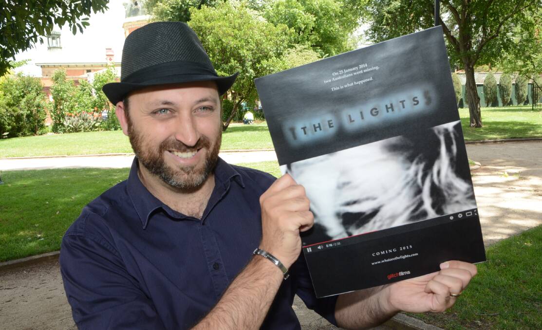 HIT THE LIGHTS: Local filmmaker Chris Krupa will use Bathurst as the backdrop for his upcoming production The Lights, a mockumentary horror flick. Photo: PHILL MURRAY	 121614ochris