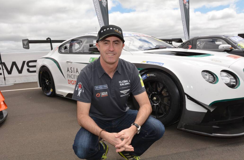 CHALLENGE: Ex-Formula 1 driver David Brabham is part of a new-look line-up for Flying B Motorsport, which will be trying to win a second consecutive Bathurst 12 Hour. Photo: ZENIO LAPKA 	020515zbrabham