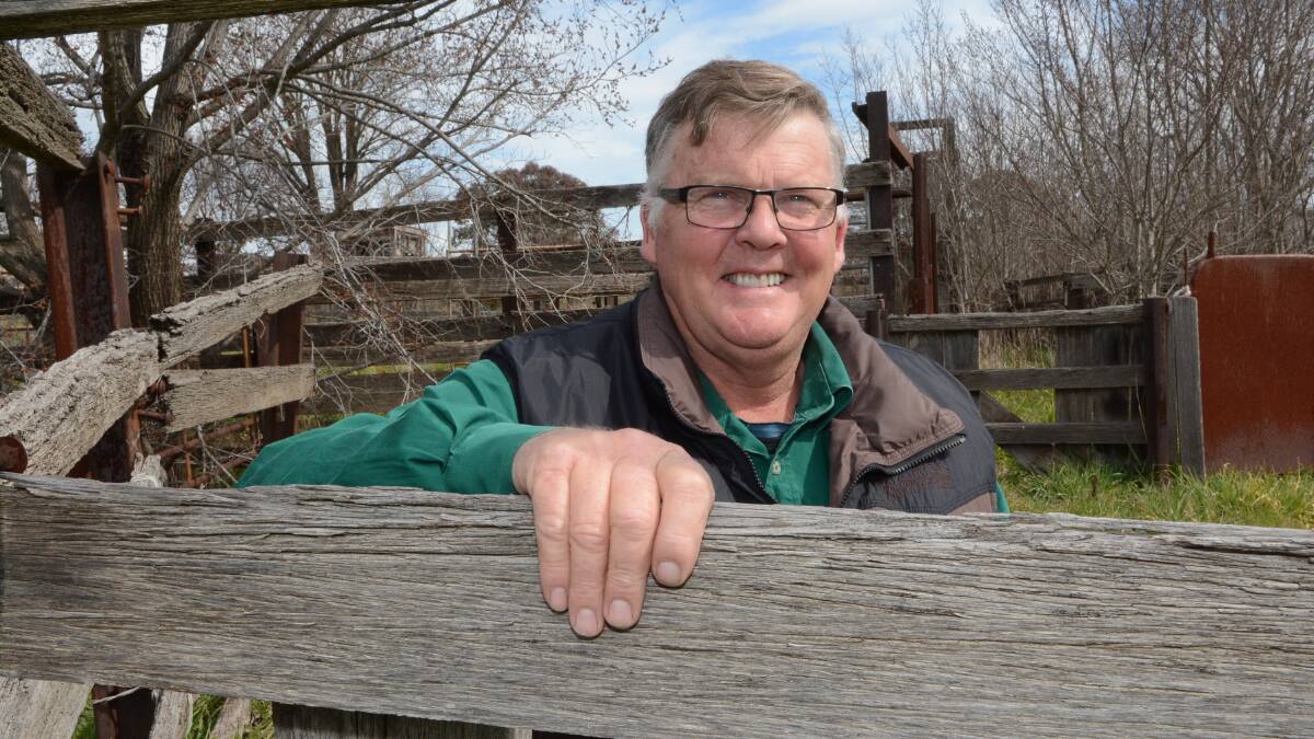 DRY OUTLOOK: NSW Farmers Association Bathurst branch president David McKay said El Nino is a hot topic among the region’s farmers. Photo: PHILL MURRAY 	082115pdavid