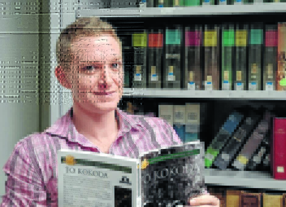 ON HOME GROUND: Army historian Nicholas Anderson will return to Bathurst tonight with his first book To Kokoda.