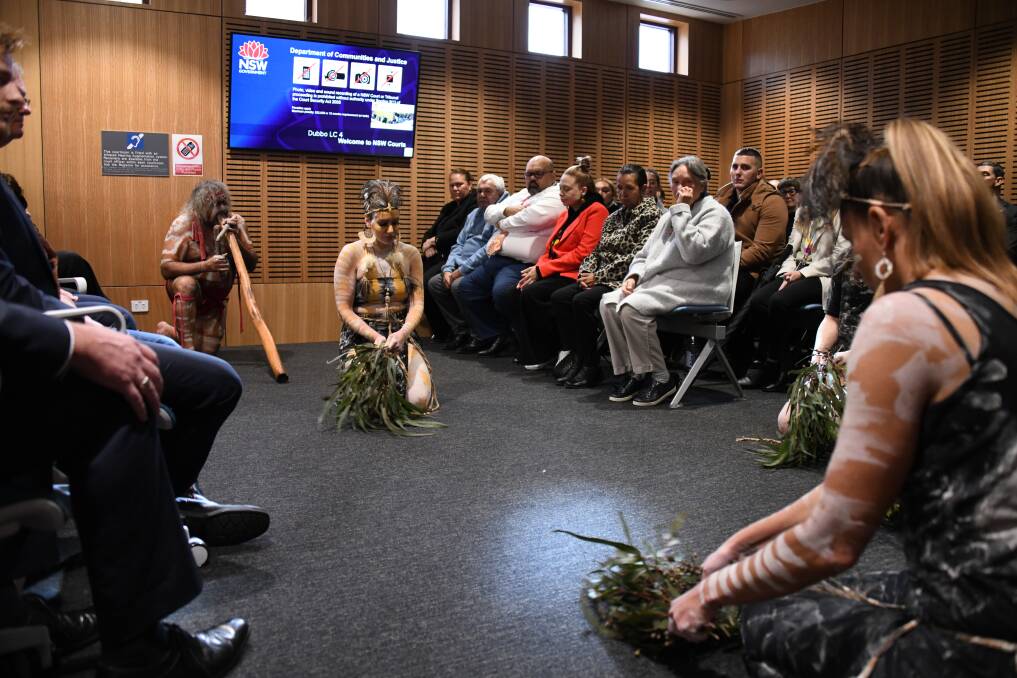 The launch of the Youth Koori Court in July. Picture by Amy McIntyre