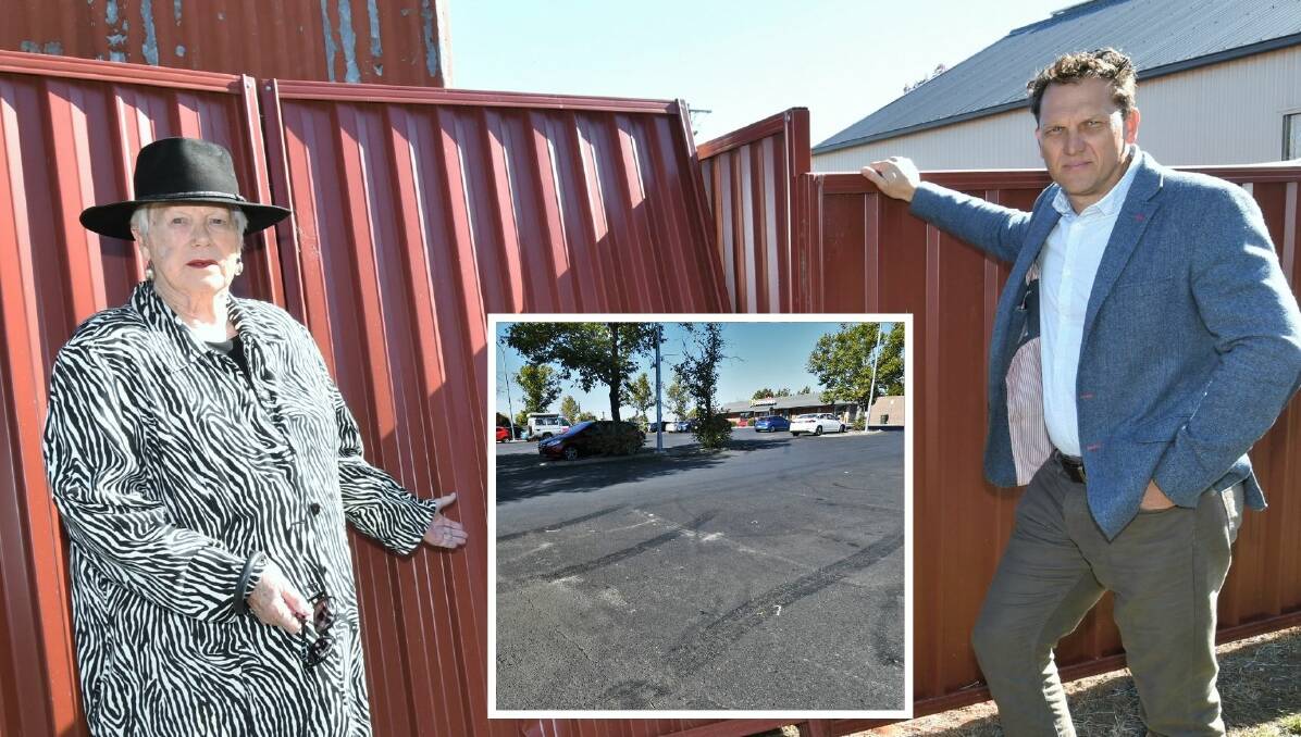 STOP IT: Councillors Monica Morse and Jess Jennings feel more action is needed to combat hoons in the McDonald's Bathurst car park. Photo: CHRIS SEABROOK