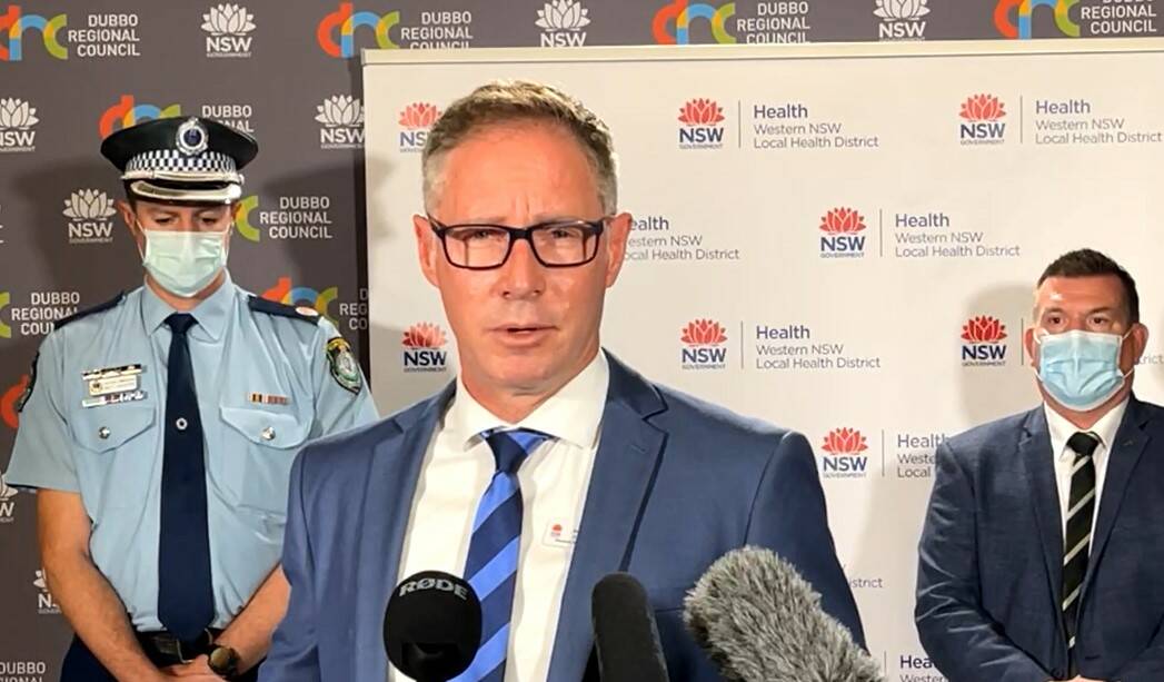 WORK TO DO: Western NSW Local Health District chief executive officer Scott McLachlan has urged Bathurst residents to up COVID-19 testing rates over the weekend.