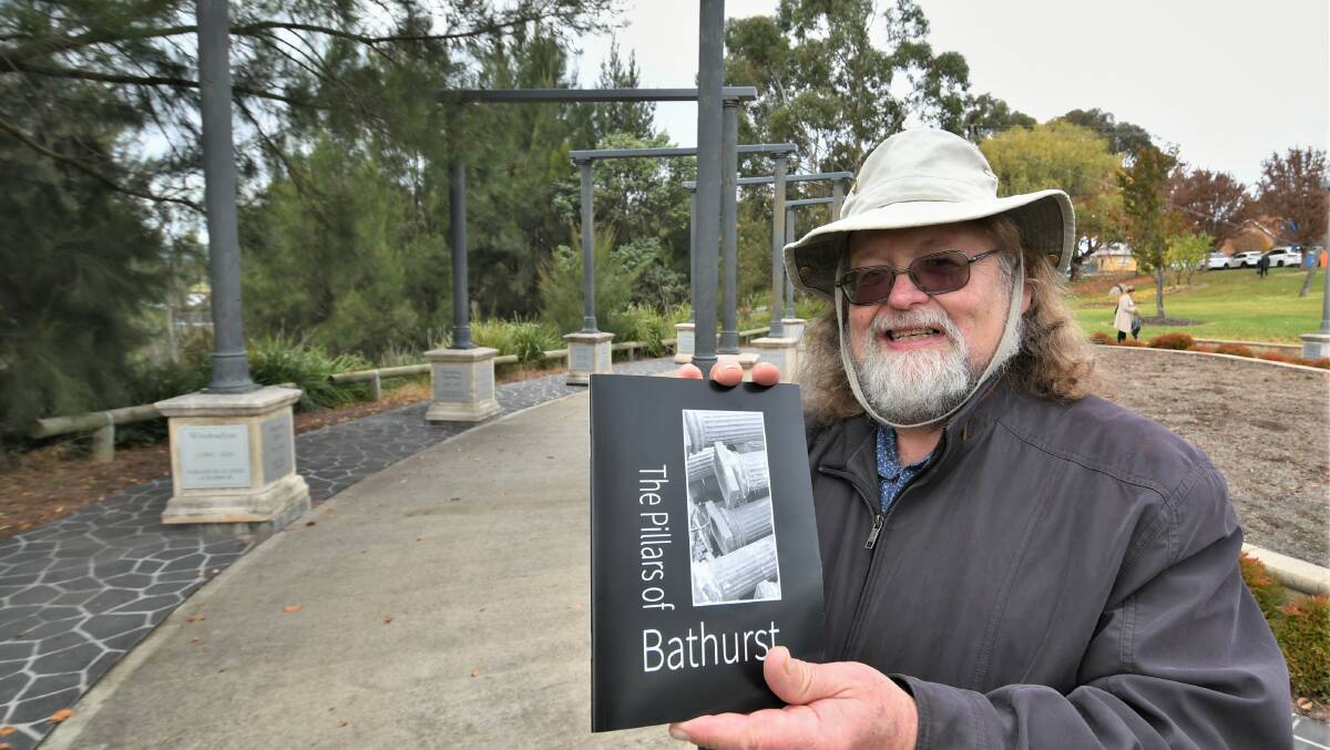 HISTORIAN: Dr Robin McLachlan [pictured] is joining 2MCE host Brett Van Heekeren on air every Friday to discuss the story of individual Pillars of Bathurst inductees. Photo: CHRIS SEABROOK 050921crob3