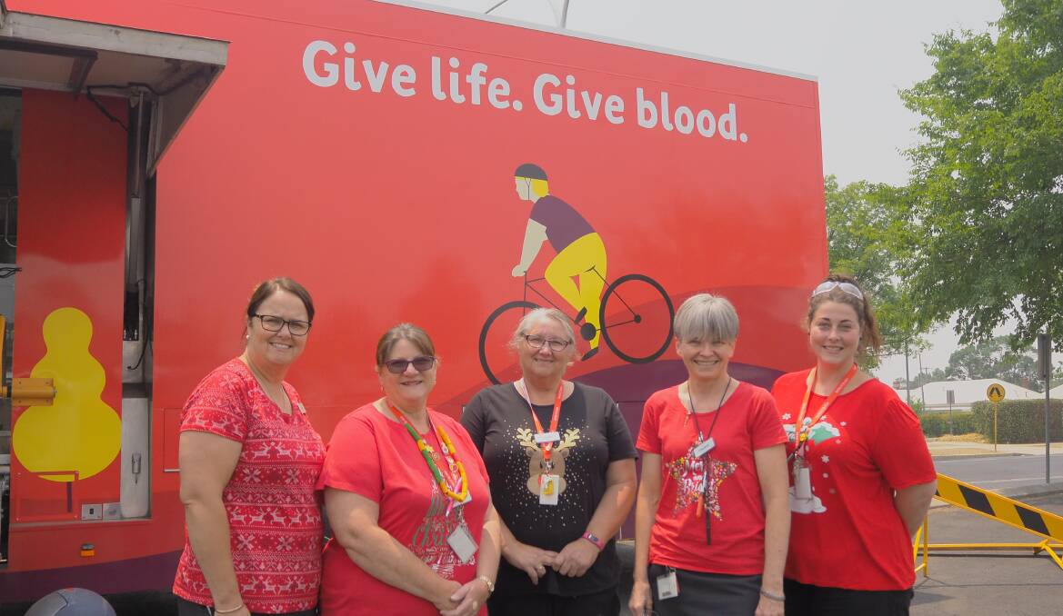 BLOODY IMPORTANT: Australian Red Cross registered nurses will be in town with the Lifeblood Mobile Donor Centre over the summer months.