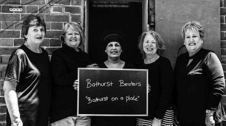 SUCCESS: Bathurst Beaters members Hellen Cassidy, Julie Allen, the late Noorjehan Merchant, Janelle Gervasoni and Jacqui Rudge. Photo: CAPTURED CREATIONS