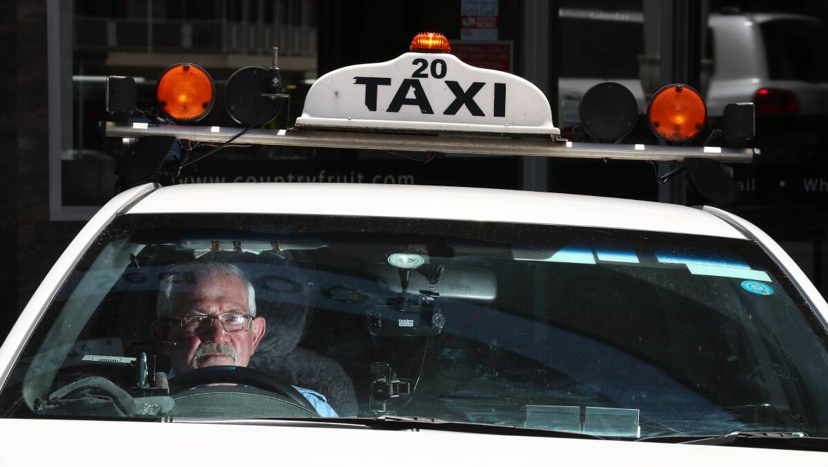 CONCERNED OPERATOR: Bathurst Taxis secretary-manager Dean Shadbolt [pictured] said a removal of limits on taxi licences could further lessen their value. Photo: PHIL BLATCH