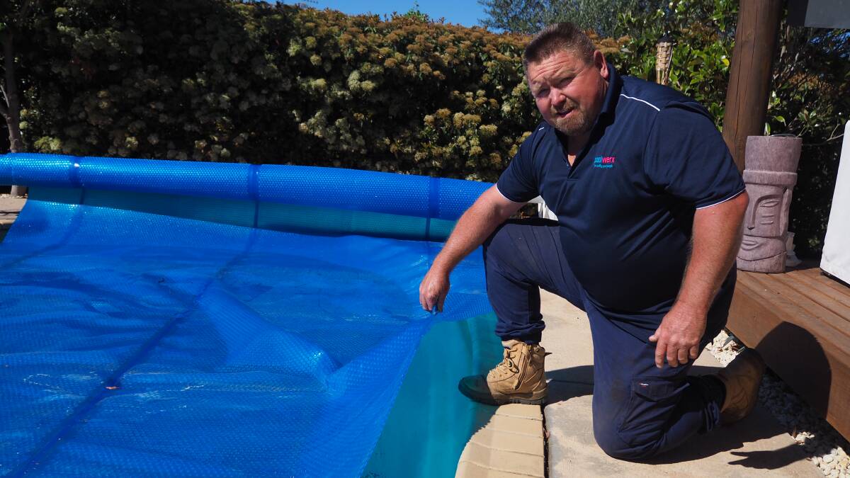 THINK ABOUT IT: Poolwerx Bathurst franchise partner Rod Thornberry has called for council to reevaluate their plan for residential pools during extreme water restrictions.