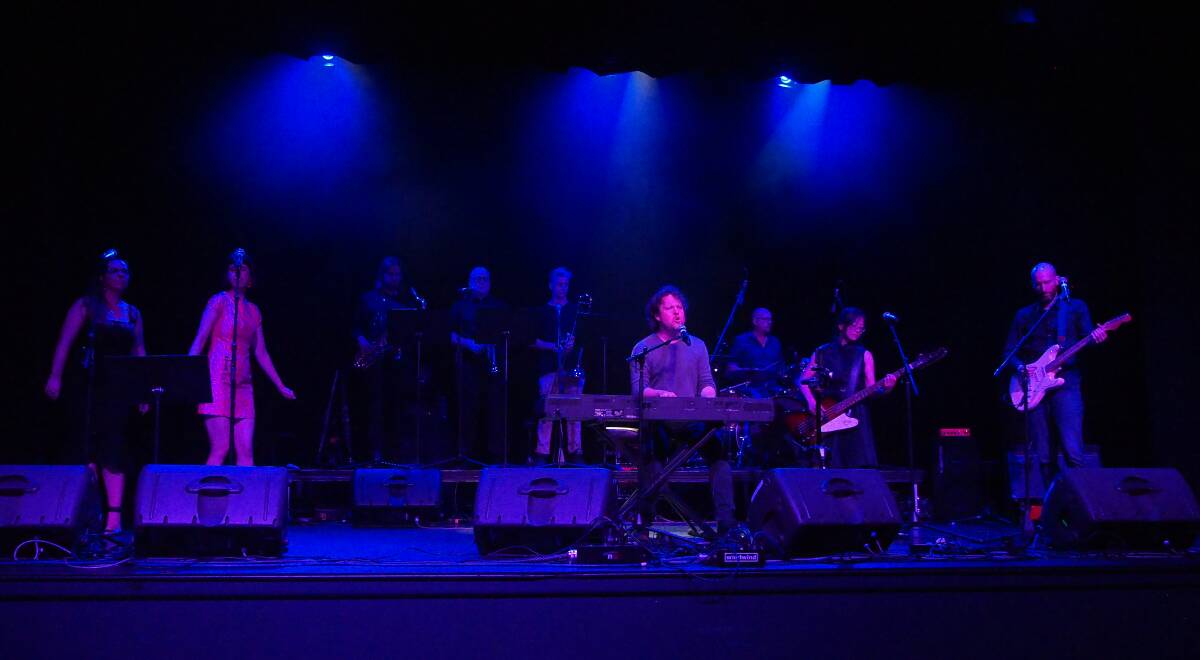 BIG BAND SOUND: The Safety of Life at Sea performing at Inland Sea of Sound last month. Photo: SAM BOLT