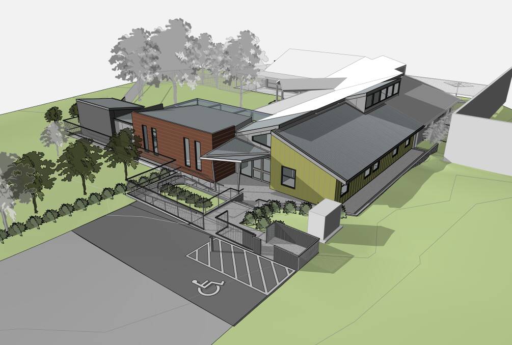OLD IS NEW AGAIN: An artist's impression of the redeveloped Scallywags Child Care Centre. Image: HAVENHAND AND MATHER ARCHITECTS