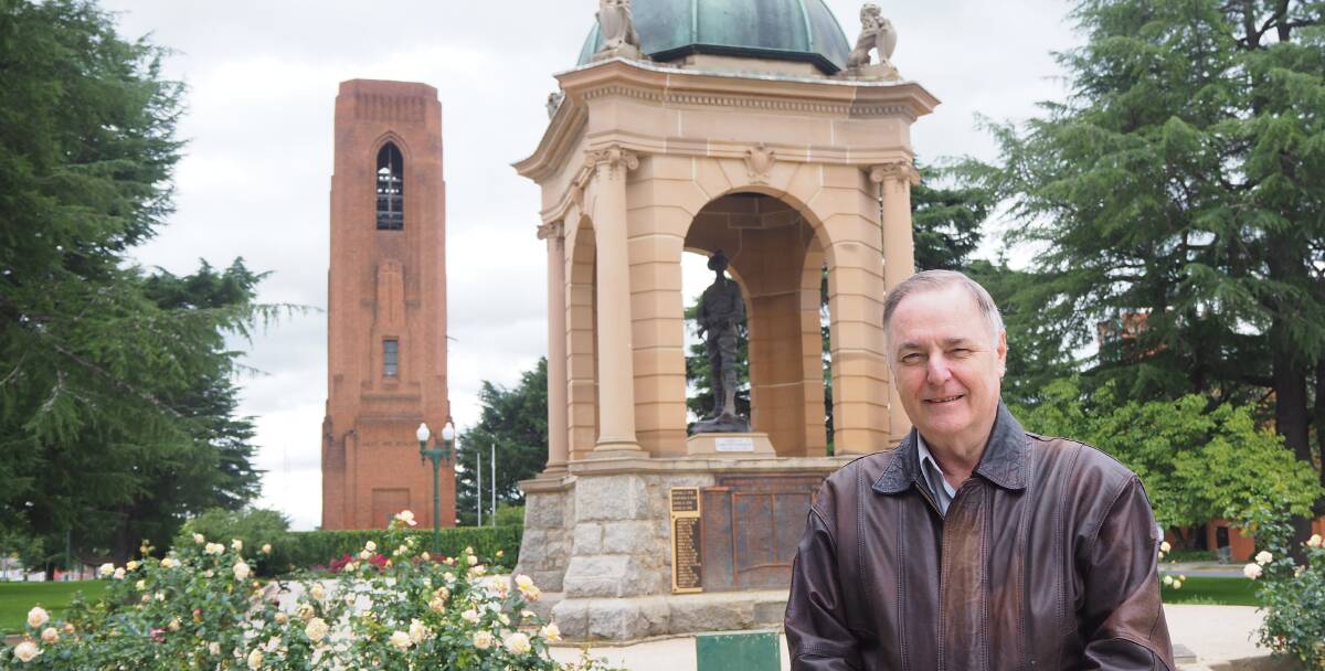 PROGRESS: Historian Andrew Fletcher has welcomed council's decision to fund the business case for a Bathurst military museum. Photo: SAM BOLT