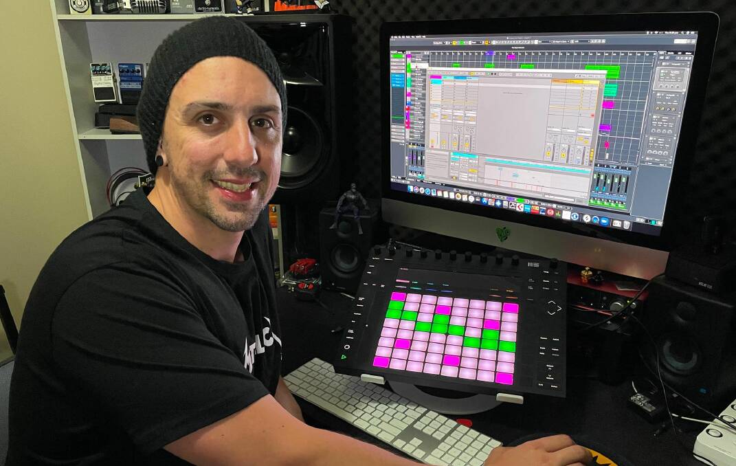 ON RECORD: Mitchell Conservatorium teacher Dave Webb is offering a digital production course for students interested in composing music.