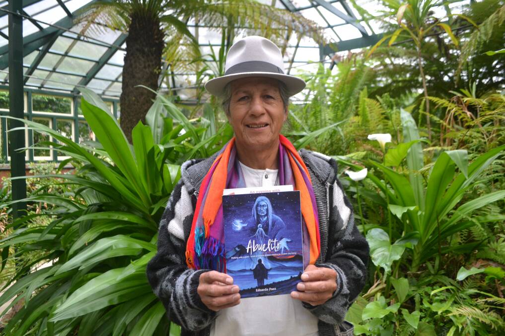 A MAGICAL JOURNEY: Eduardo Paez's debut book 'Abuelito' explores the enlightening  and majestic nature of his grandfather's shamanistic teachings.