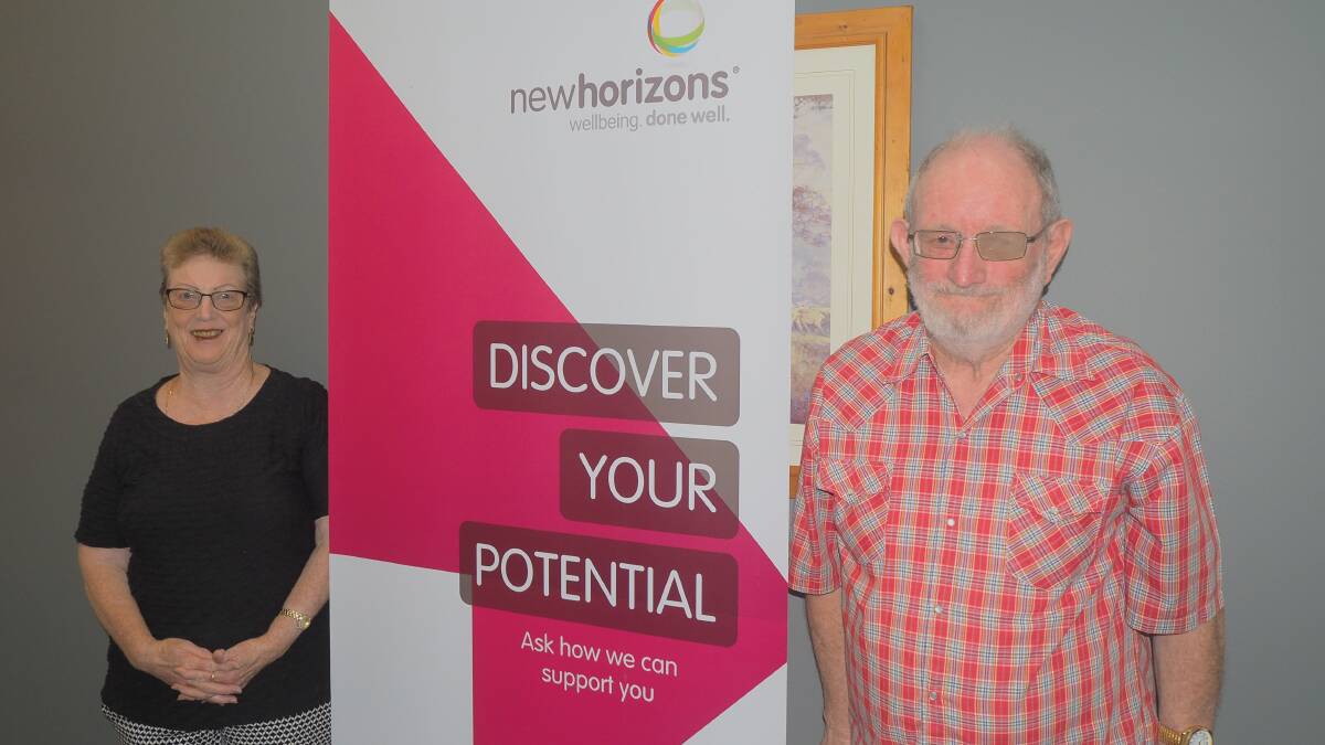 SENIOR SUPPORT: Bathurst couple Nola and Ian Ramsay said their involvement in New Horizons Central West's aged care programs have encriched their social lives. 