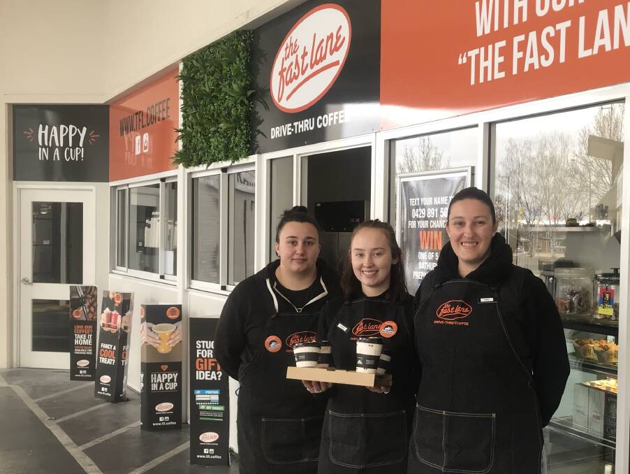 CAFFEINE BOOST: Bathurst has become the fifth regional centre to welcome The Fast Lane Drive-Thru Coffee franchise. Photo: SUPPLIED