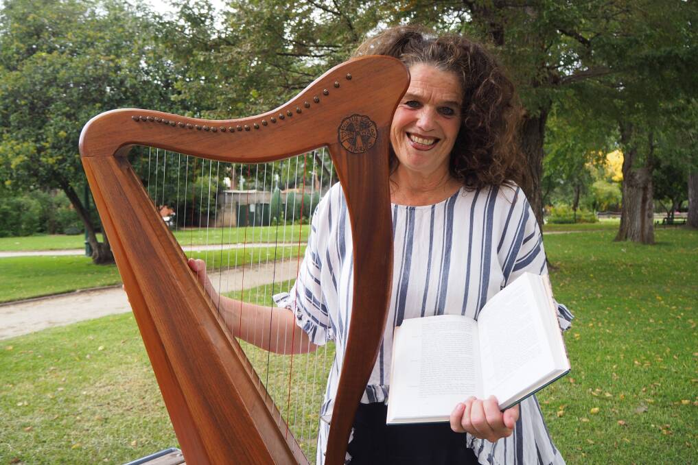 INSPIRING WOMEN OF THE GOLDFIELDS: Hill End composer and performer Kim Deacon will be launching her new show, A Cockle Shell for Ship, at The End Festival this weekend. Photo: SAM BOLT 032919sbkimd1