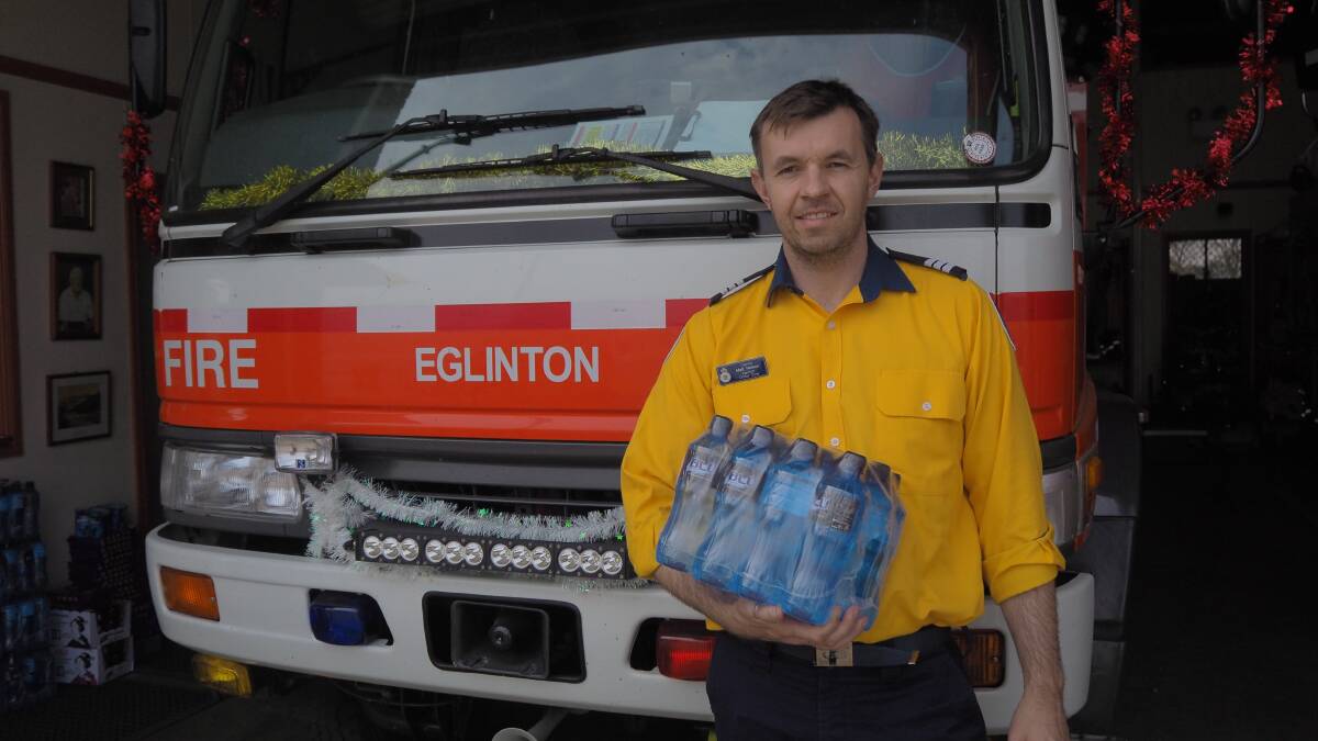 ON THE FRONT LINES: Eglinton Rural Fire Service captain Matt Nelson said volunteer firefighters have faced a difficult task in the last few weeks.