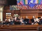 Bathurst Chamber Orchestra performs at Bathurst Uniting Church on Sunday. Picture: Phil Blatch